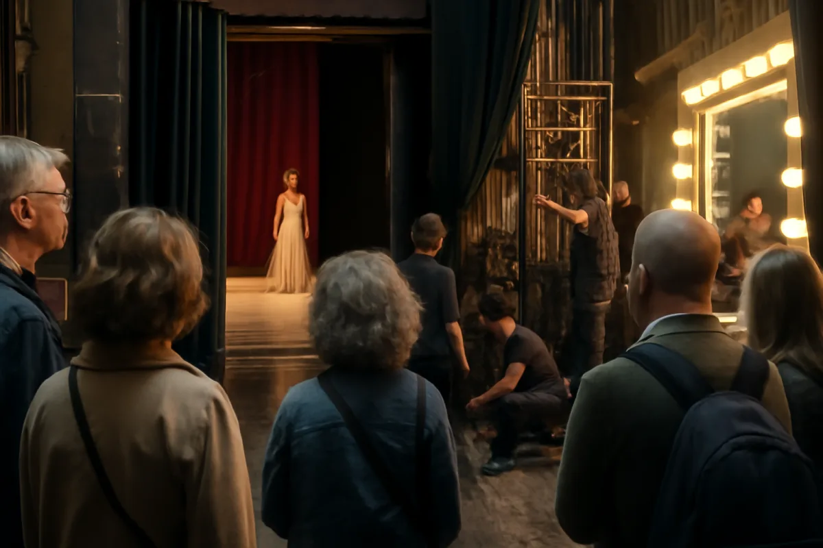 Eventi teatrali e backstage a porte aperte: l’esperienza dietro le quinte che sorprende anche gli abituali frequentatori